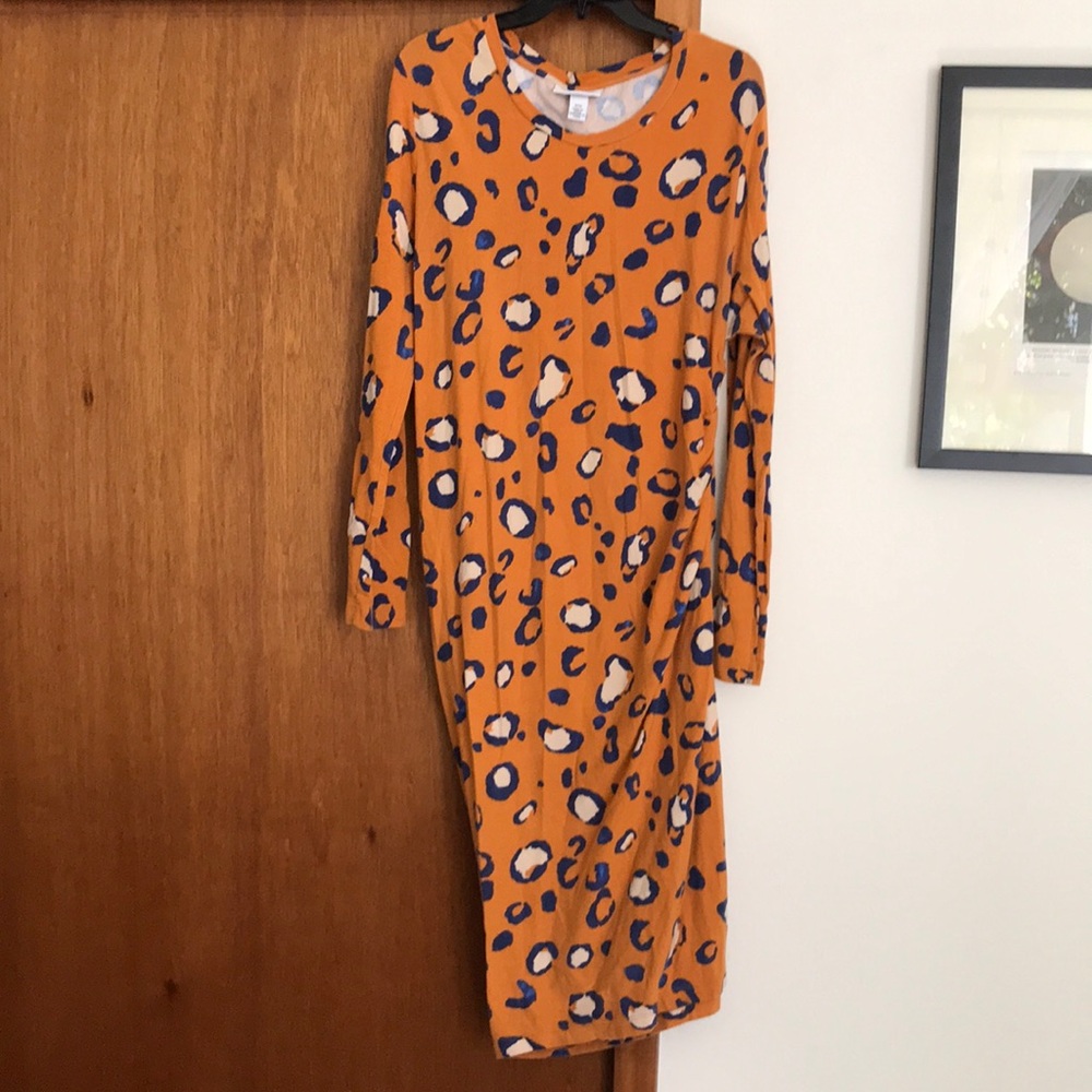 Philip Lim for Target bodycon animal print dress